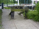 Een stootblok en een paar meter rails is het weinige wat er resteert van het oude station Leiden Heerensingel.