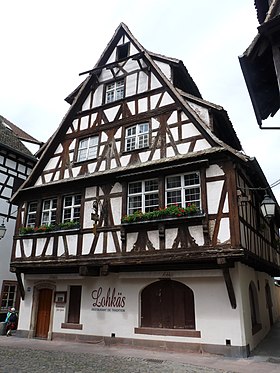 Image illustrative de l’article Maison au 25, rue du Bain-aux-Plantes à Strasbourg