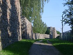 Town walls from the 13th century