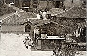 Храмът, гледан от камбанарията на Св. Крал, края на 19 – началото на 20 век