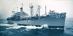 illustration de USS Cavalier (APA-37)