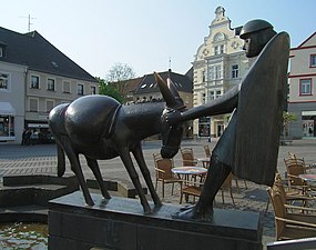 De Ezelsfontein, naar een tijdelijke bijnaam van de stad in de 19e eeuw