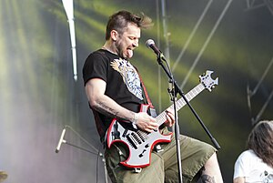 Mariusz "Demon" Dzwonek podczas festiwalu Ursynalia 2013