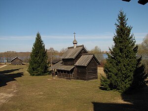 Kirche Mariä Himmelfahrt aus dem Jahr 1699 aus dem Dorf Nikulino