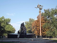 Monument à Antin Golovaty sur le Boulevard Primorsky.