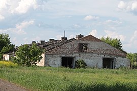 Одна з будівель колишнього радгоспу