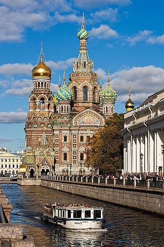 Собор Воскресения Христова (Спас-на-Крови) на канале Грибоедова в Санкт-Петербурге
