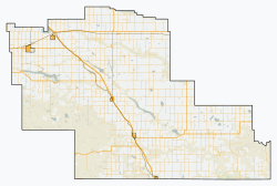 Masinasin is located in County of Warner