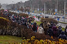 2020 Belarusian protests, Zavodski district of Minsk, 29 November p3.jpg