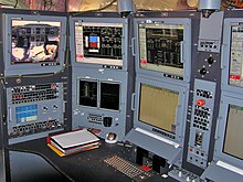 Flight test engineer's station on the lower deck of A380 F-WWOW A380 teststation fb06rs.jpg