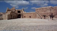 Alcazaba y Murallas del Cerro de San Cristóbal, patio