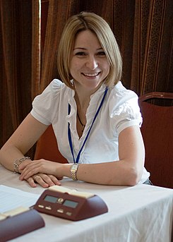 Anastasia Sorokina at the World Junior Chess Championship in Athens 2012