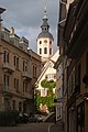 Baden Baden, Turm der Stiftskirche