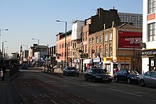 During its 1970s heyday, one of the strongest areas of National Front support was Bethnal Green (pictured), part of London's East End. Bethnal Green Road - geograph.org.uk - 688386.jpg