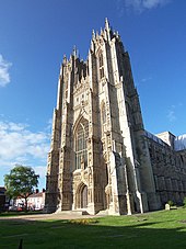 Beverley's 11th-century minster is one of the county's most visited sites. Beverley Minster - West Front - geograph.org.uk - 811106.jpg