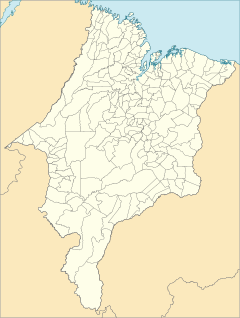 Mapa lokalizacyjna Maranhão