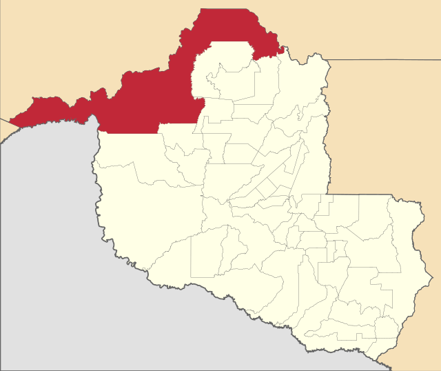 Localização de Porto Velho em Rondônia