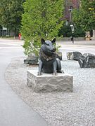 Бронзова скульптура свині Карла Фредеріка Рейтерсверда.