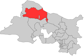 Situation of the canton of Salon-de-Provence-1 in the department of Bouches-du-Rhône