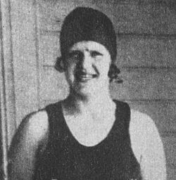 Carin Nilsson, 1920.