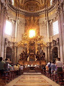 Cathedra van de heilige apostel Petrus