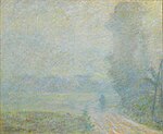 "Chemin dans le brouillard" (1879) de Claude Monet (W 1130a)