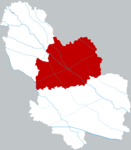 Location of Guoyang in Bozhou