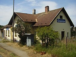 Nádražní budova v Čisovicích