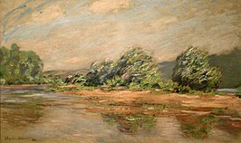 Claude Monet, de Seine bij Port-Villez