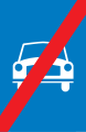 End of expressway