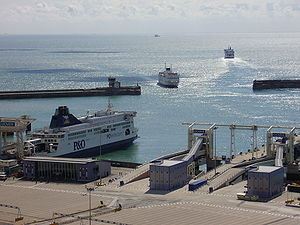 Port of Dover, England