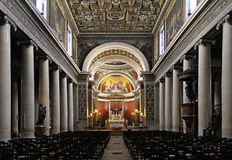 Interno della chiesa di Notre-Dame-de-Lorette.