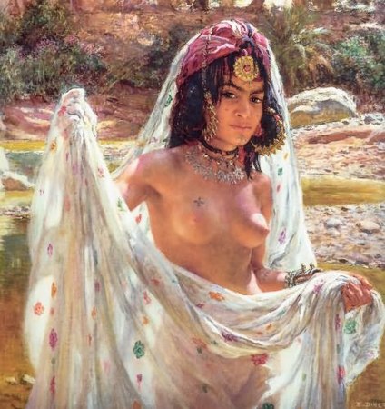Raoucha (1901), d'Étienne Dinet, Museu Nacional de Belles Arts d'Alger, Alger