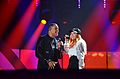 Valentina Monetta og Jimmie Wilson i Kiev i 2017