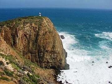 Phare de Punta Tablas à 7 km au nord de Los Vimos