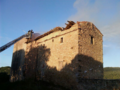 Fire at the Palace of Vélaz de Medrano.