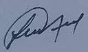 Assinatura de Luis Arce