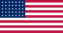 Flag of the United States (1863-1865).svg