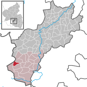 Poziția localității Frohnhofen