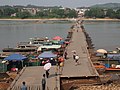 中国、贛州市の貢水に架かる東津橋