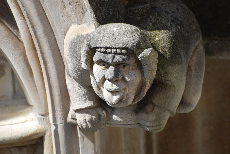 File:Gargoyle Sticking Out Tongue.JPG