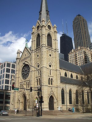 Holy Name Cathedral, Chicago taken by Gerald C...