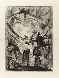 Джованни Баттиста Пиранези - Le Carceri d'Invenzione - Second Edition - 1761-09 - The Giant Wheel.jpg