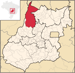 Location in Goias state