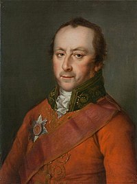 Павел Иванович Голенищев-Кутузов портрет работы неизвестного художника (1800-е)