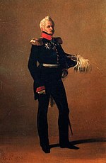 Портрет генерала И. С. Горголи работы А. Ладюрнера, 1838 г.