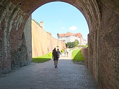 Murowany mostek w Grudziądzu