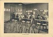 Tekenles École Normale d'Institutrices, Guéret (1912/13)