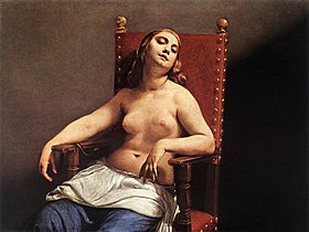 Xonukera ke Cleopatra, gan Guido Cagnacci, 1660