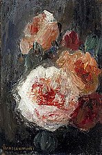 Roses (vers 1900), localisation inconnue.
